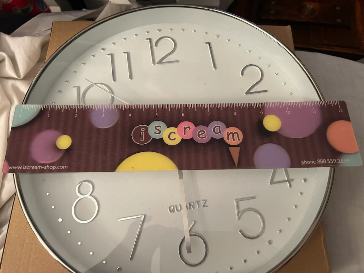 Silent, Contemporary, Quartz Wall Clock - photo 4