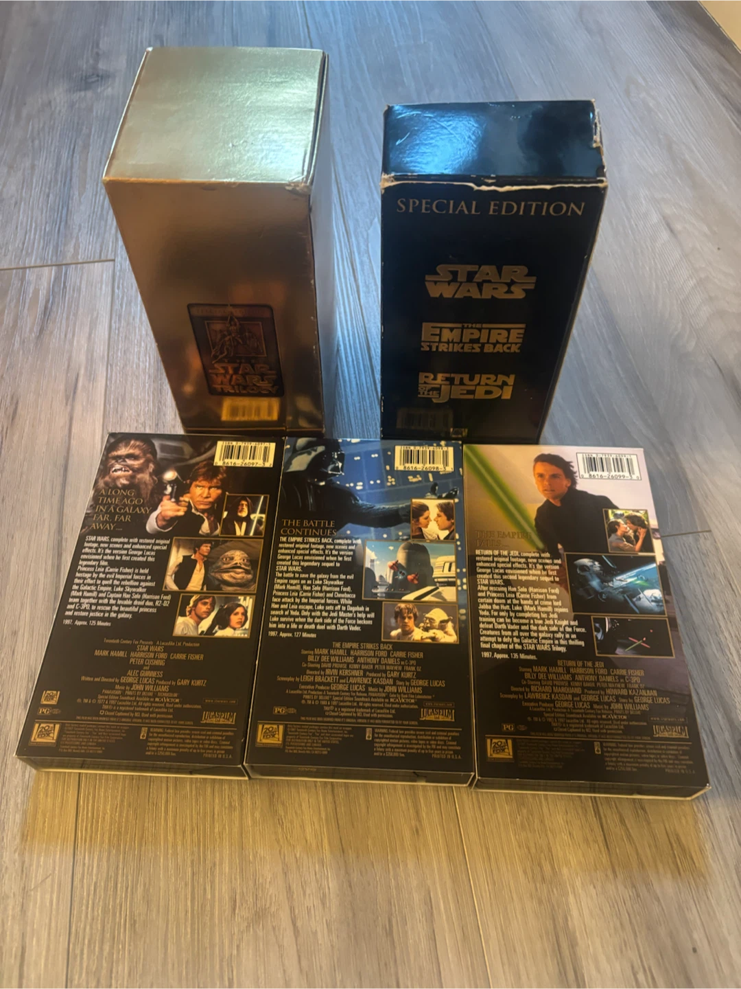 Star Wars Special Edition VHS Box Set - photo 2