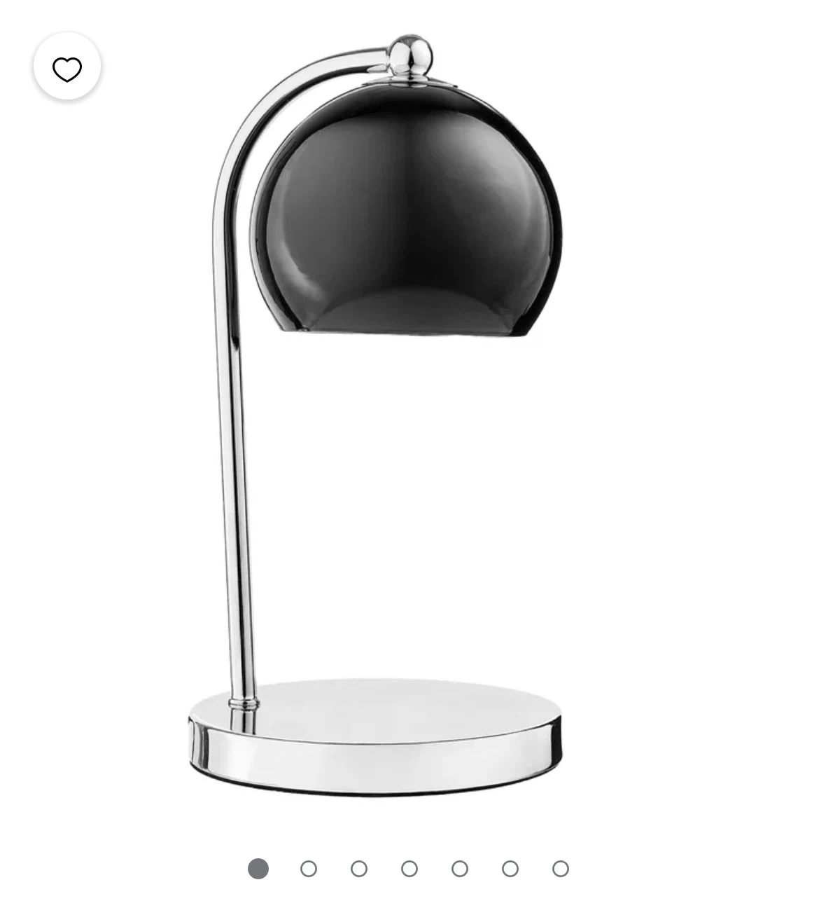 Black Dome Candle Warmer Lamp - photo 2