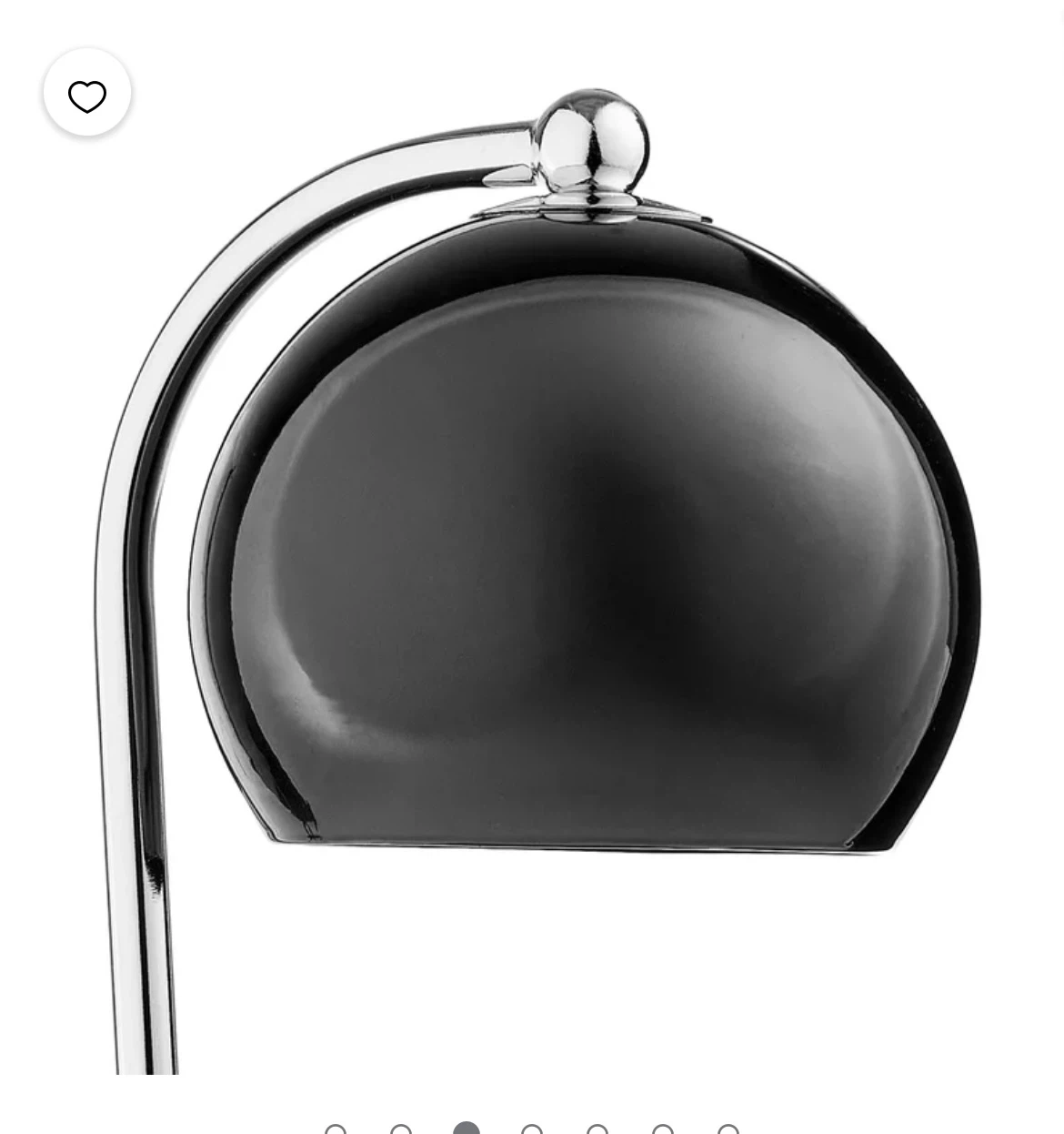 Black Dome Candle Warmer Lamp - photo 3