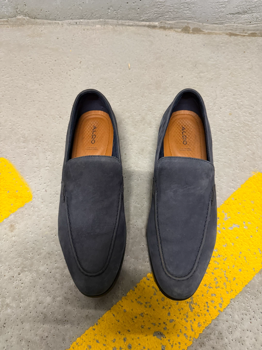ALDO Suede Loafers - Blue men’s size 9 US - photo 2