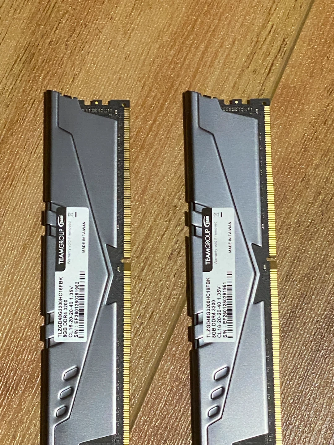 TEAMGROUP T-Force Vulcan Z DDR4 16GB Kit (2x8GB) 3200MHz RAM - photo 2