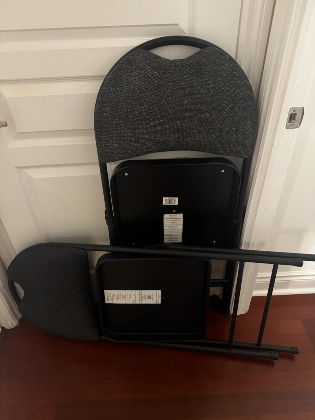 Dark Grey Folding Chairs - photo 2