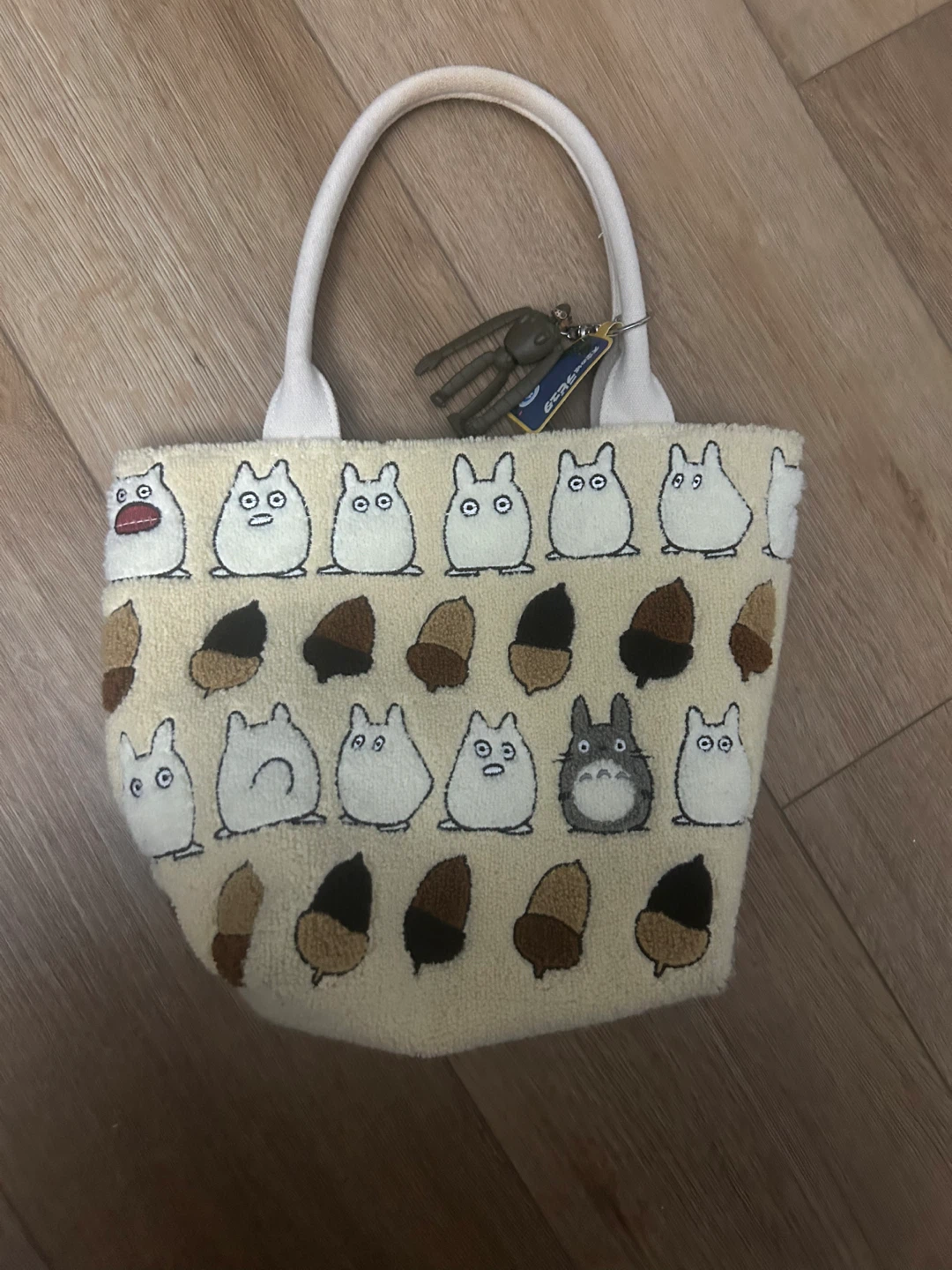 Totoro and Acorn Mini Tote Bag - photo 2