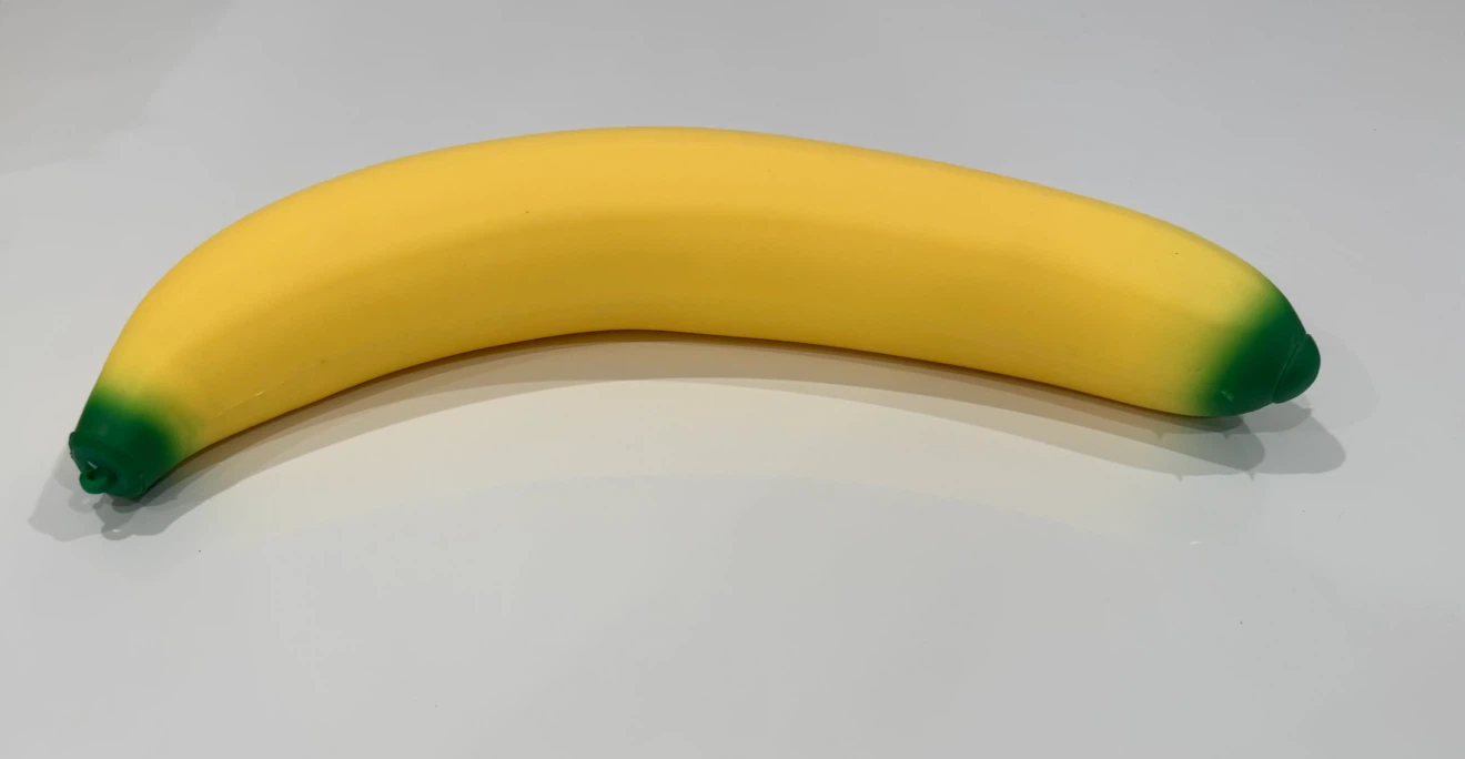 Extra stretching  giant Yellow Banana Toy (20 pieces left)