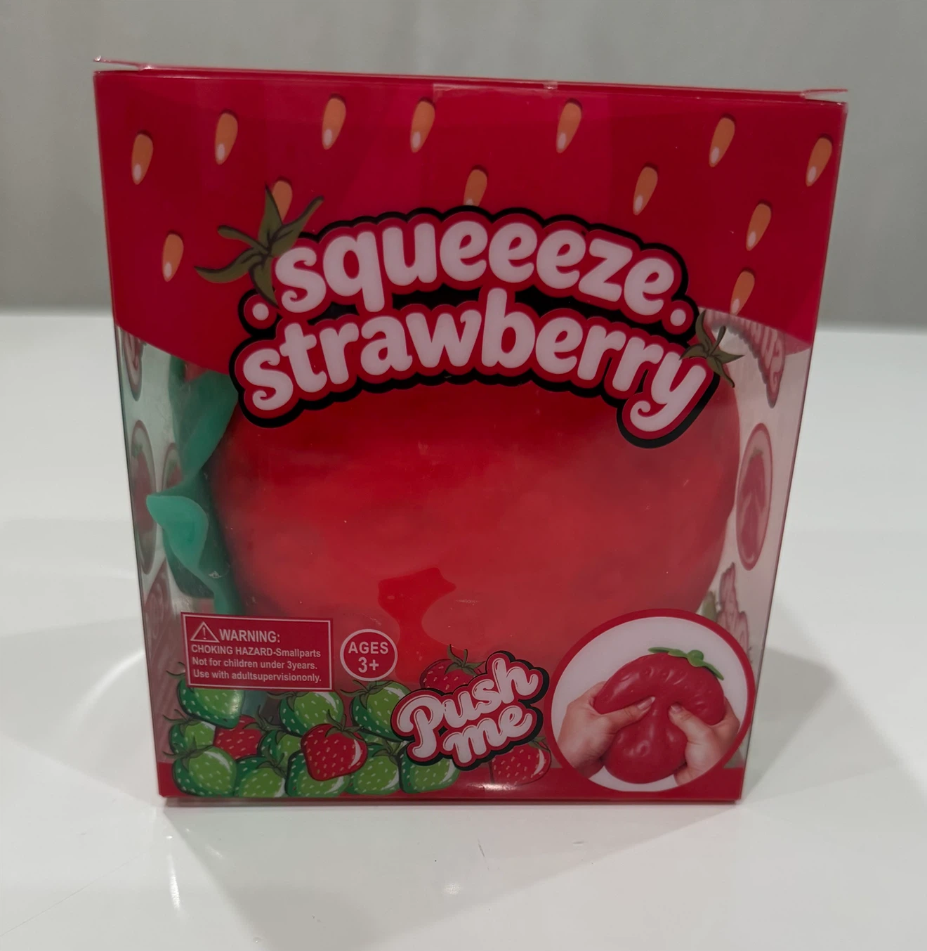 Squeeze Strawberry Toy (25 left)