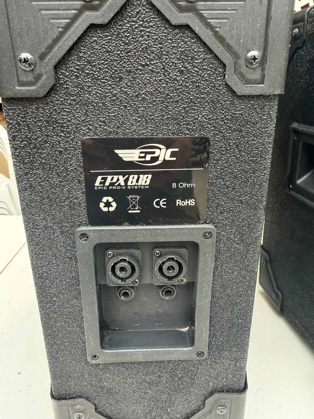 EPIC EPX 818 Pro-X System PA Speakers - photo 3