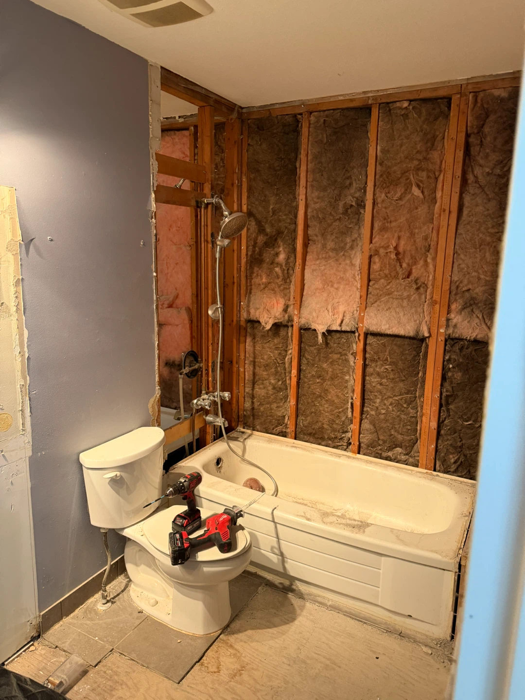 Plumbing renovation