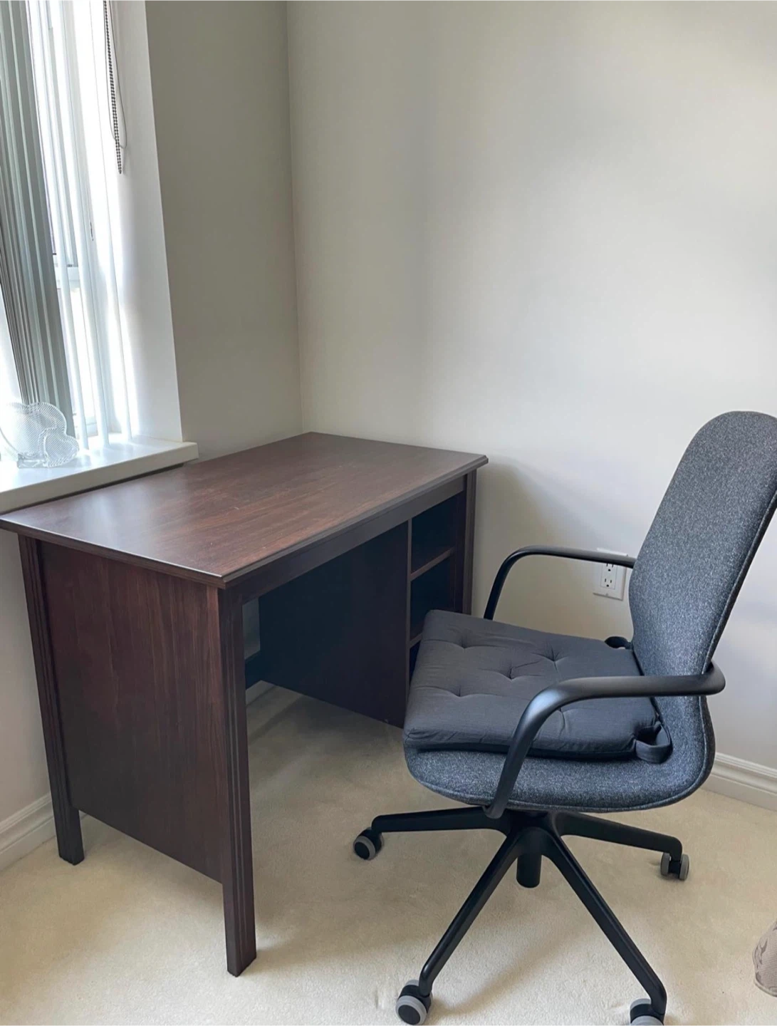 Dark Wood Desk