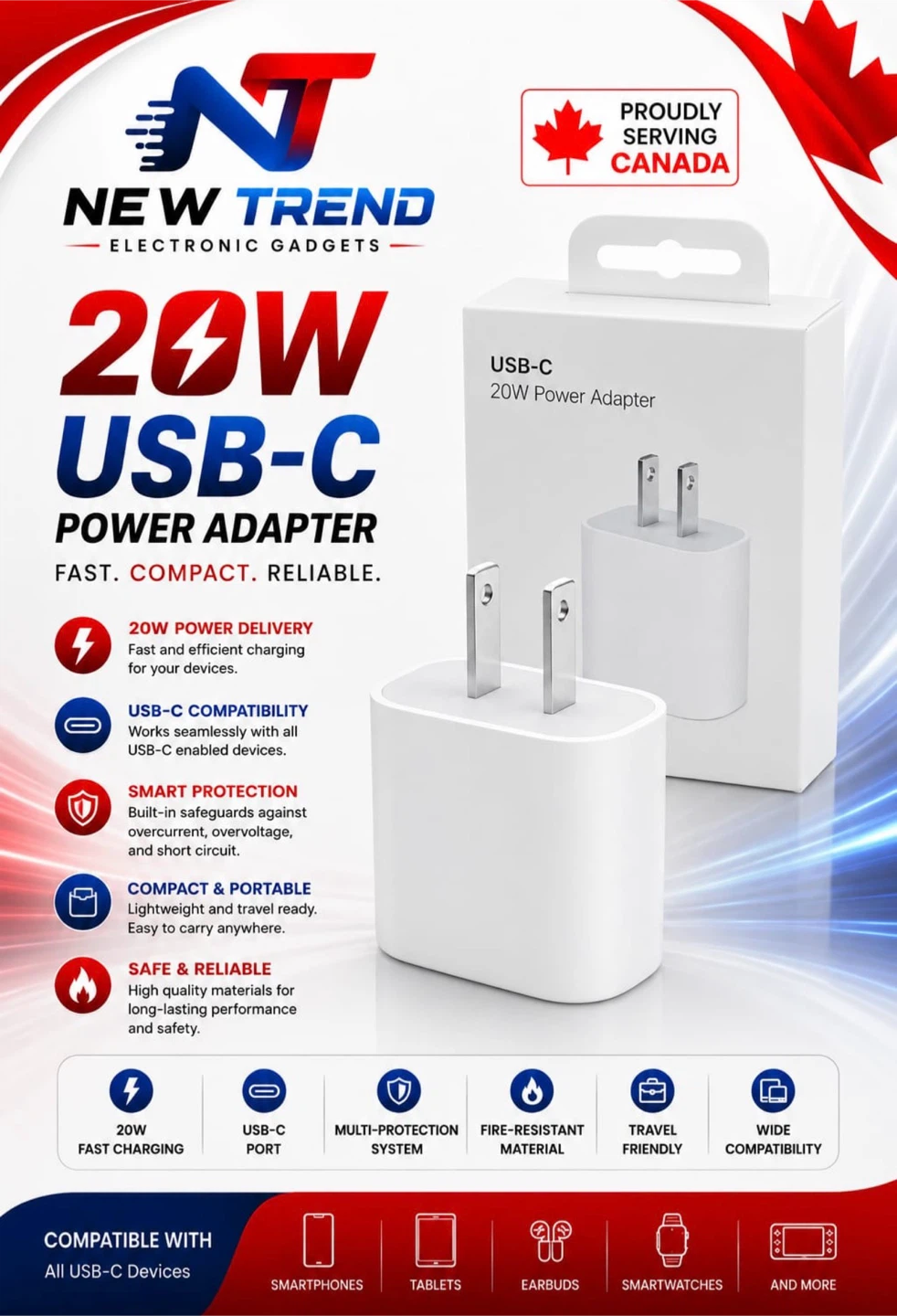 20W USB-C Power Adapter