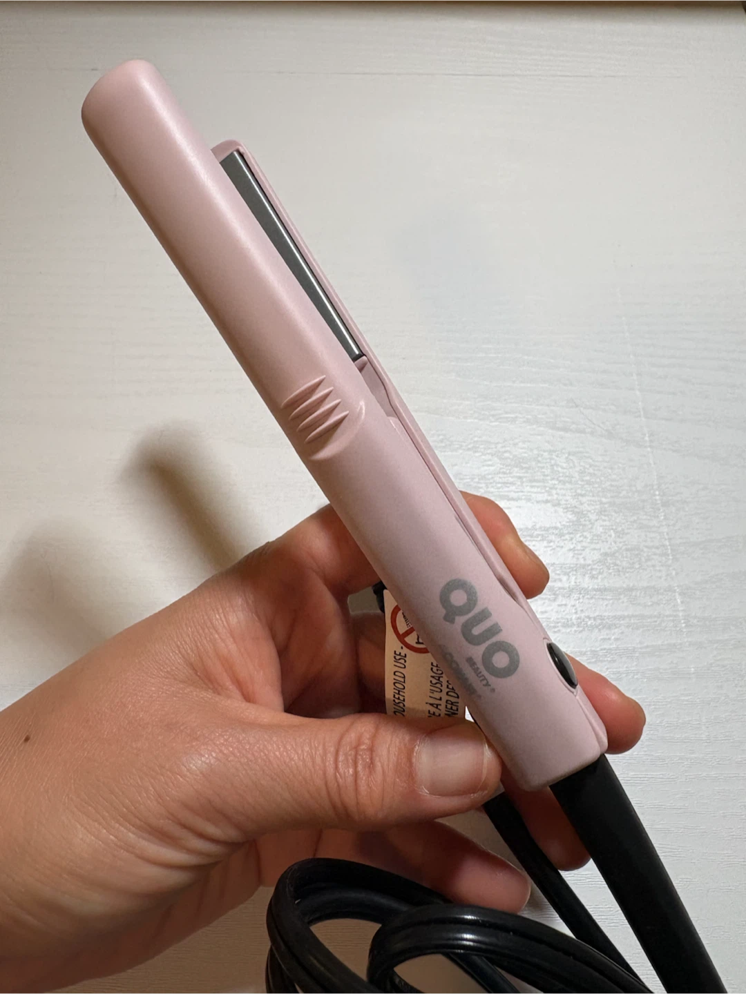 QUO Pink Mini Hair Straightener - photo 2