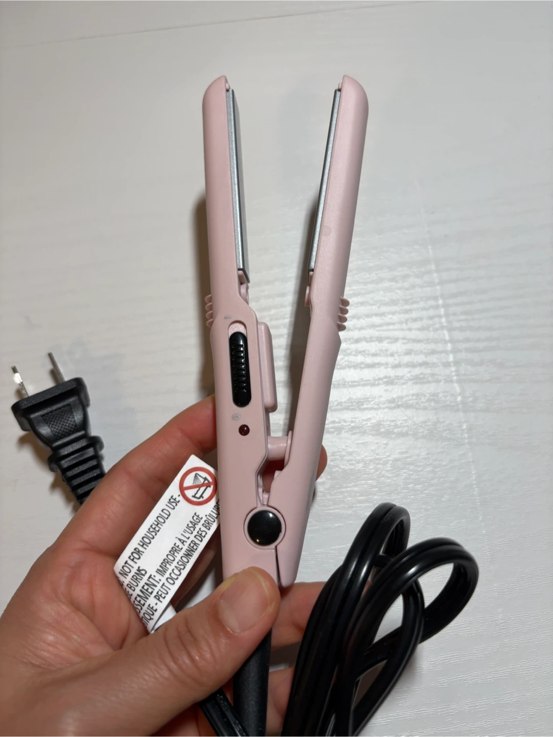QUO Pink Mini Hair Straightener - photo 3
