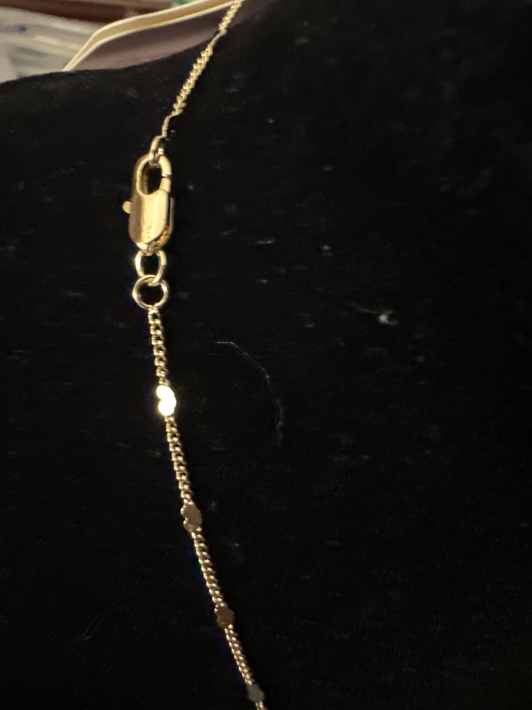 14k Gold laminated Chain Necklace with Pendant - photo 4