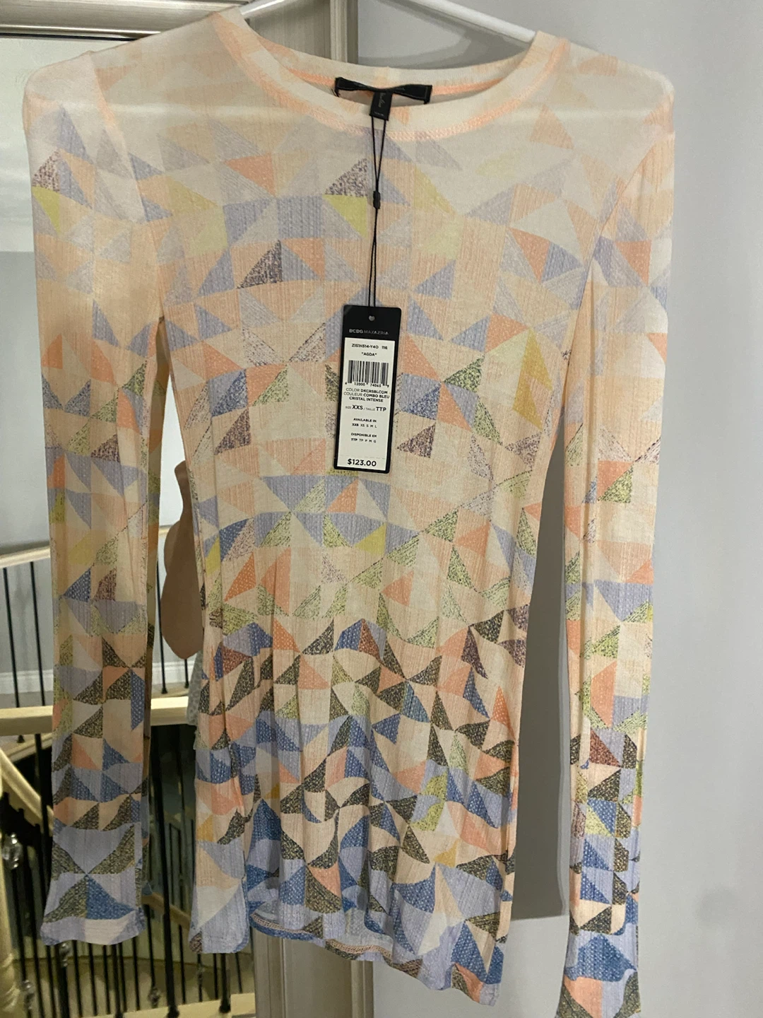 BCBGMAXAZRIA Long Sleeve Top - photo 2