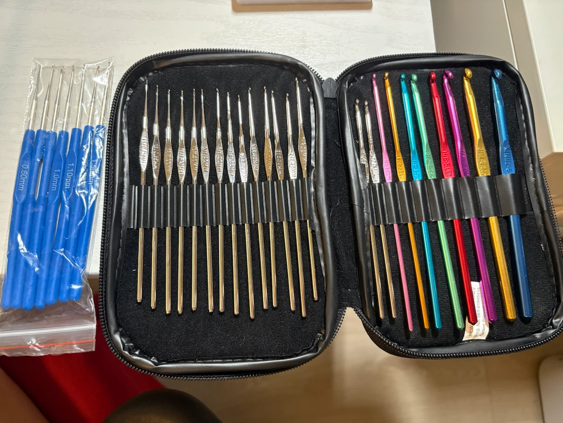 Crochet Hook Set with Case