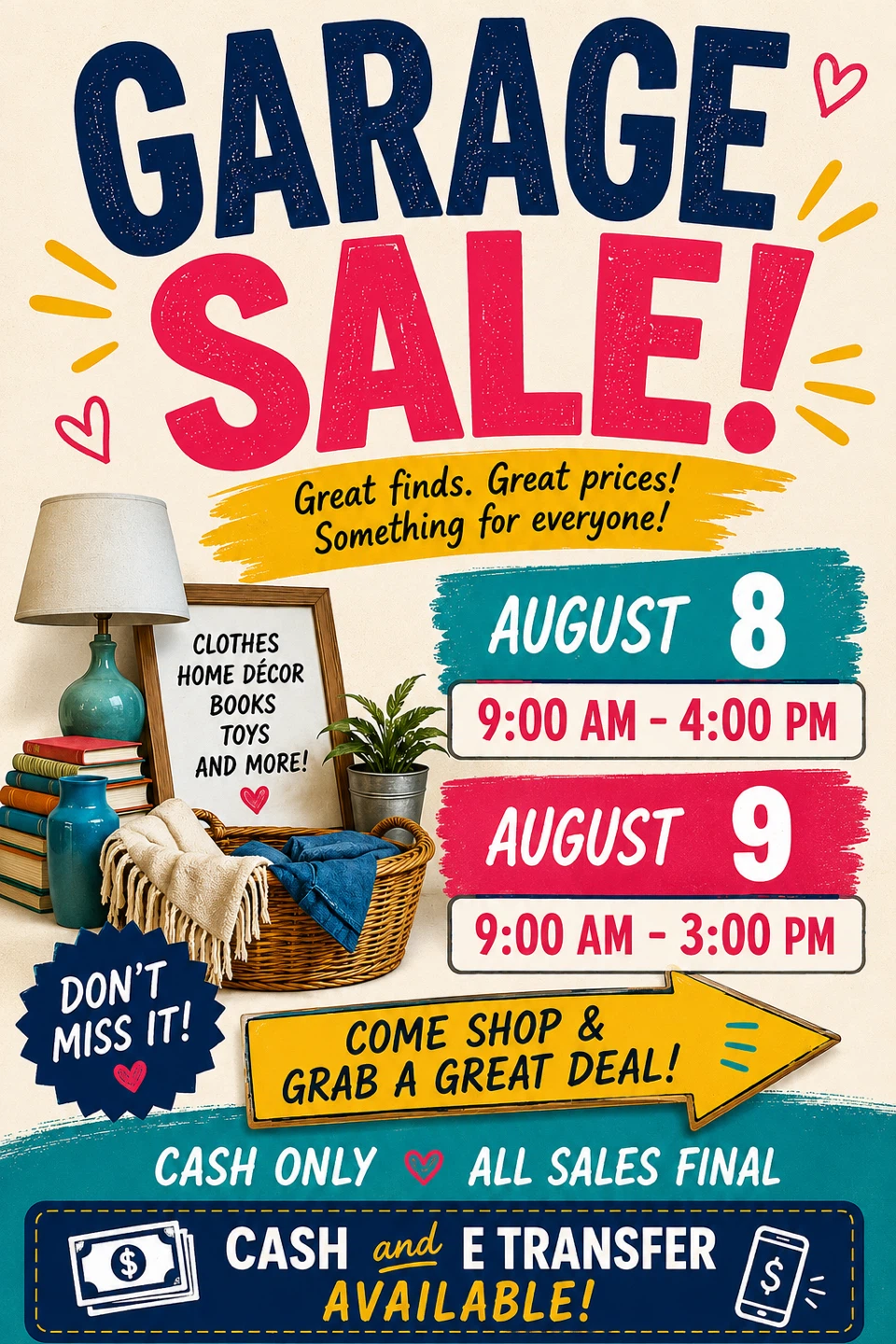 Huge Garage Sale 642 Gardenvale road