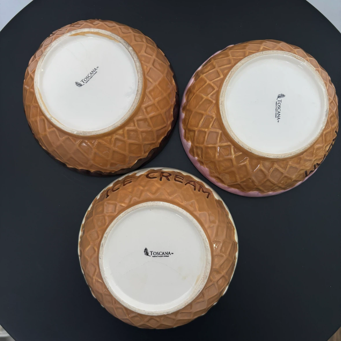 3 Ice Cream Bowls - photo 2