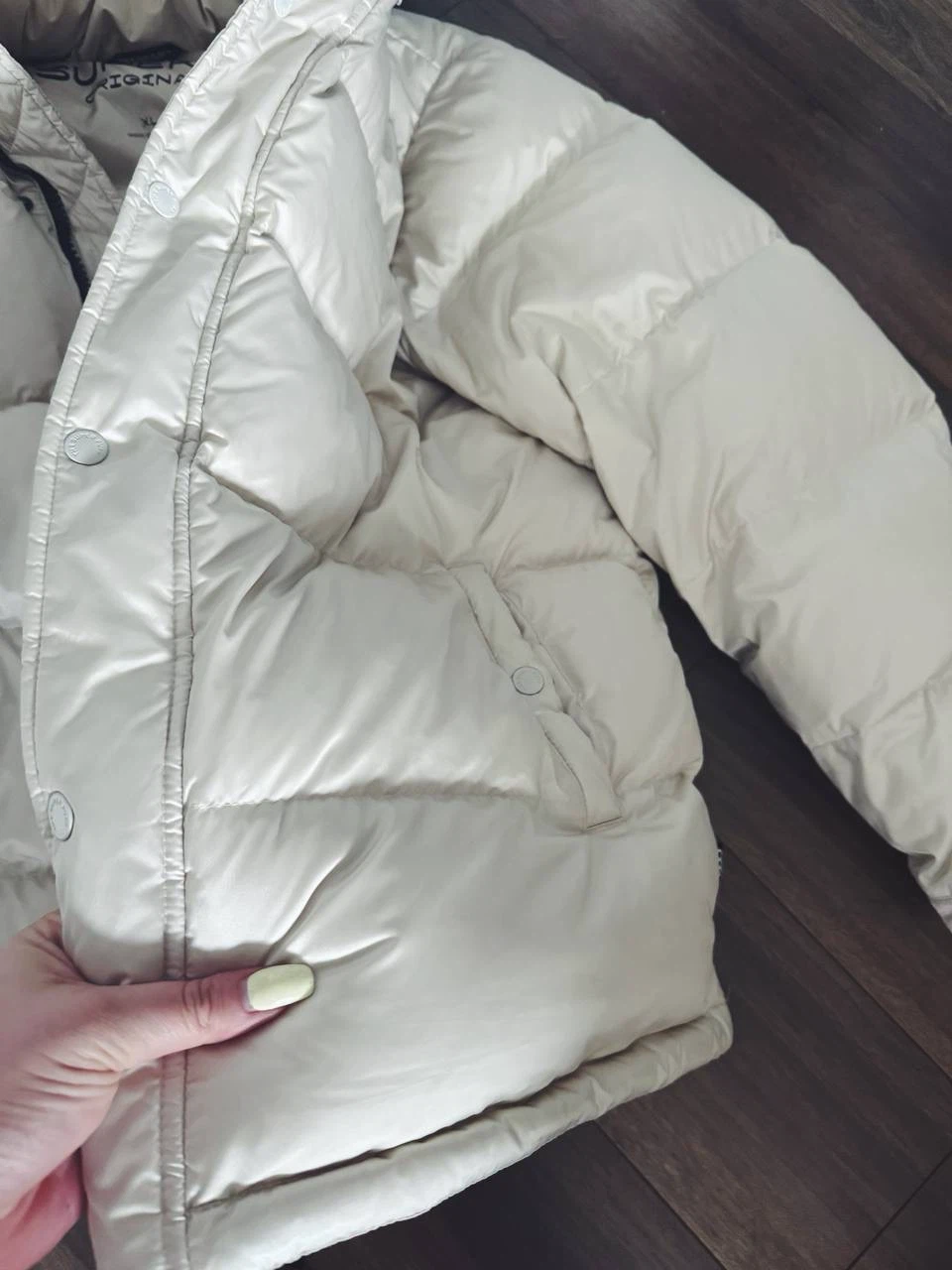 Aritzia The Super Puff™ – Matte Pearl, XL - photo 5
