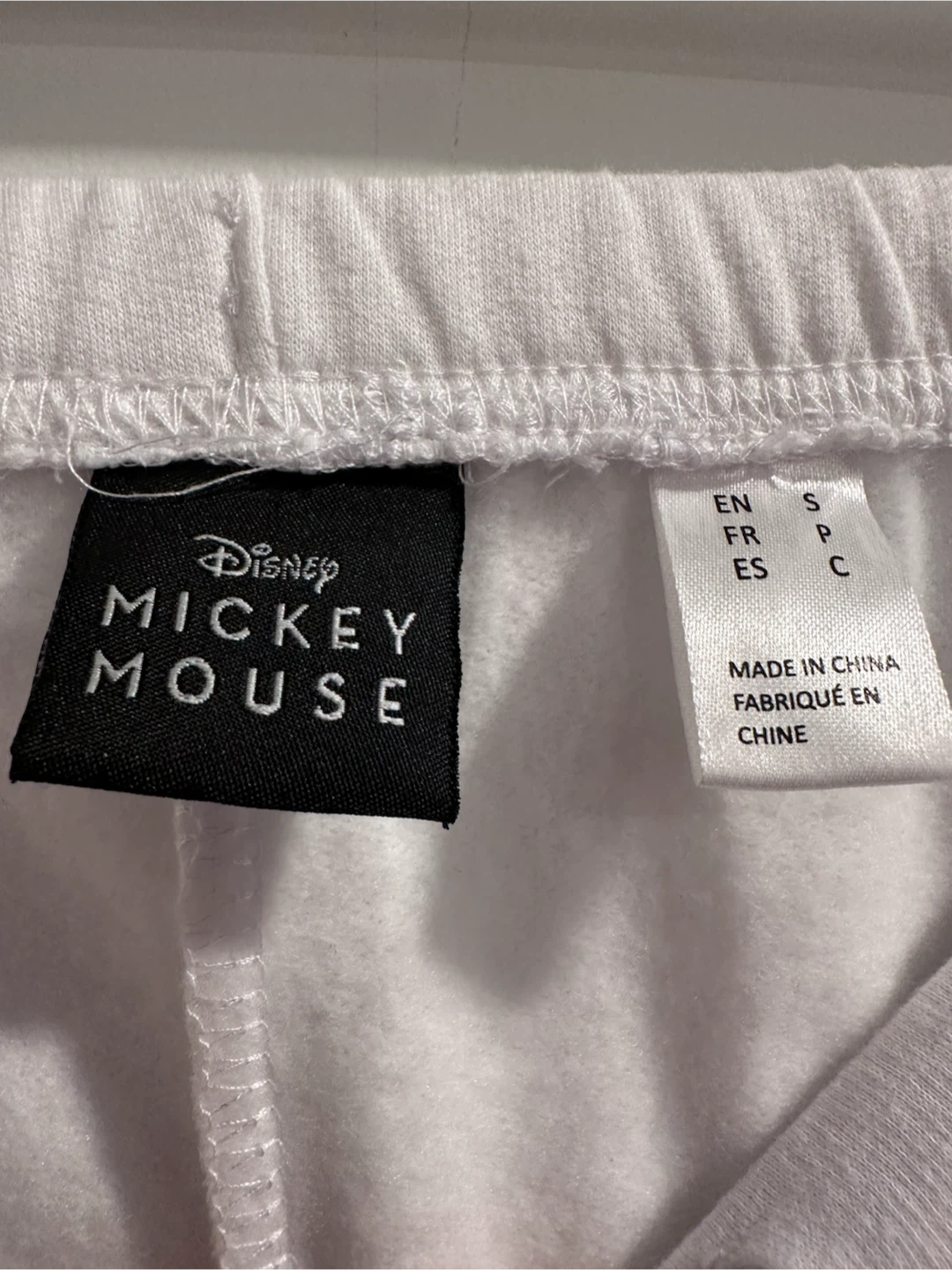 Disney Mickey Mouse White Sweatpants - photo 3