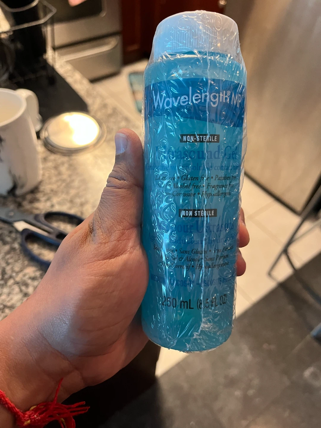 Wavelength MP Non-Sterile Ultrasound Gel 250 mL