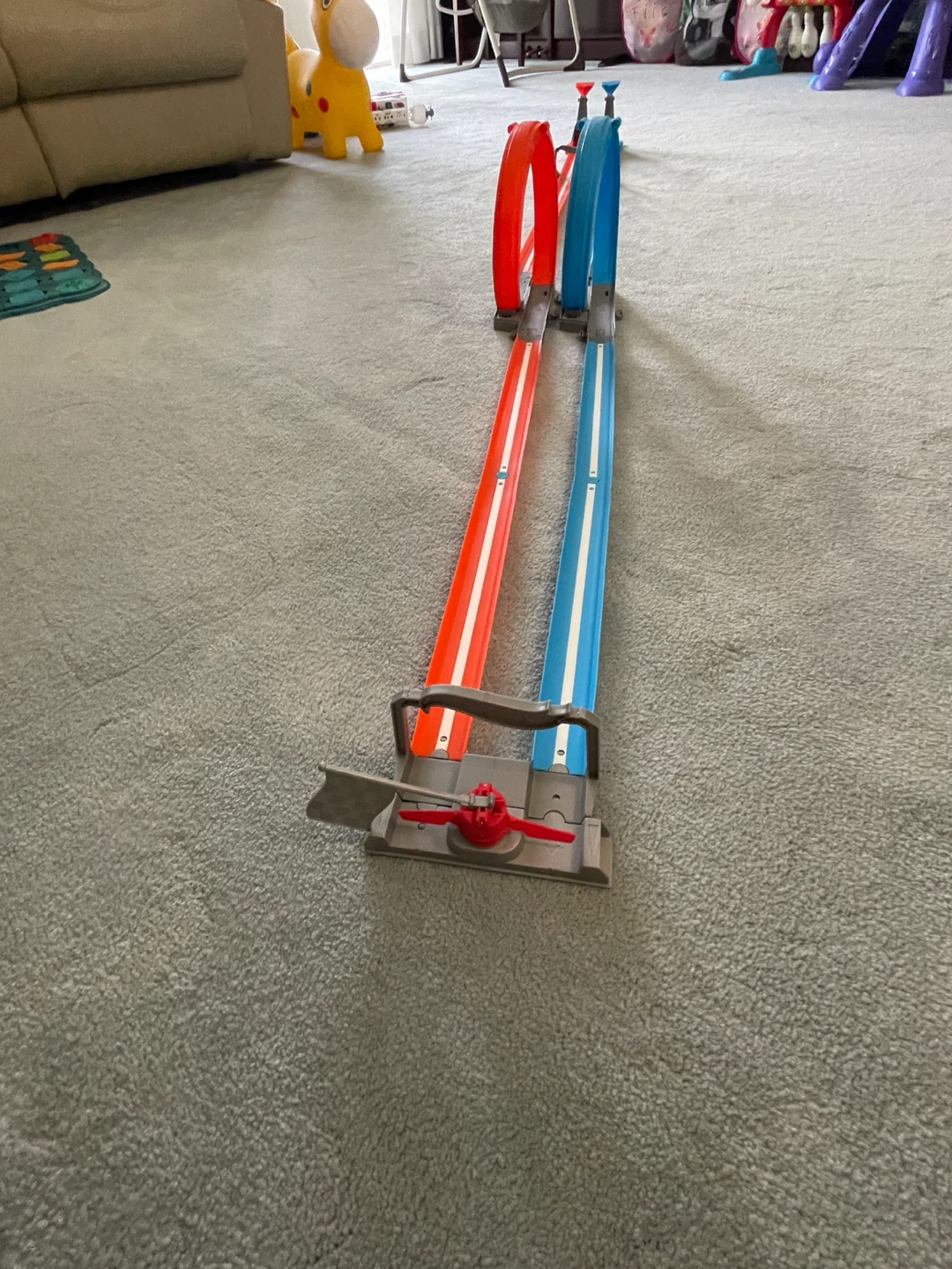 Hot Wheels Action Dual Loop Champion Racing Track (Foldable) - photo 4