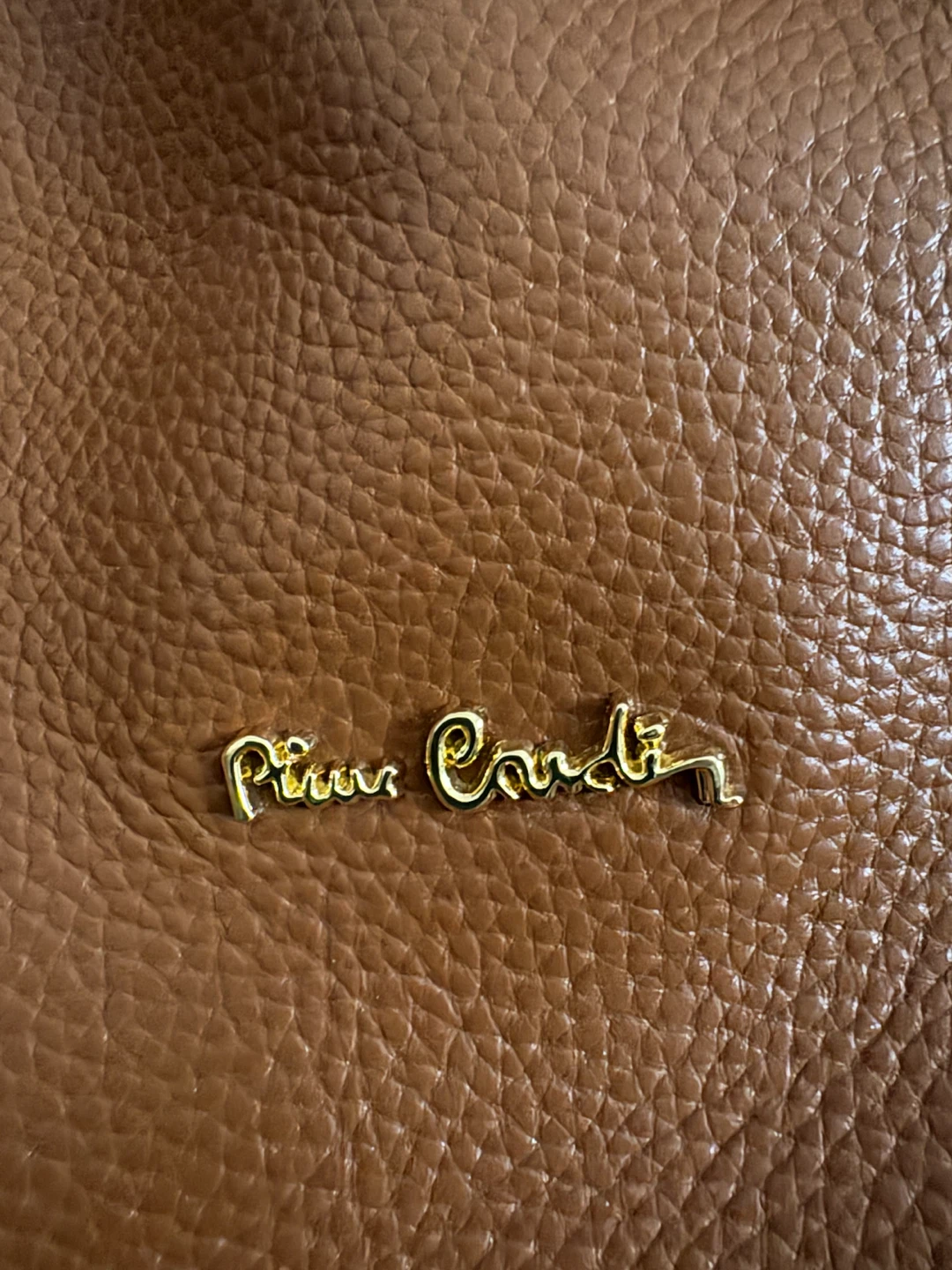 Pierre Cardin Brown Leather Crossbody Bag - photo 2