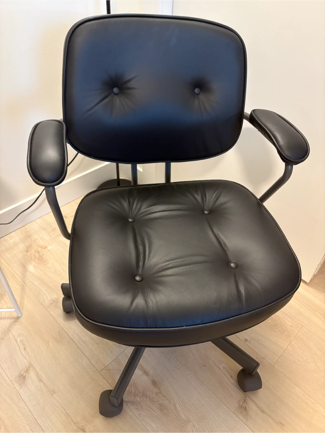 Black Executive Office Chair (IKEA ALEFJÄLL)