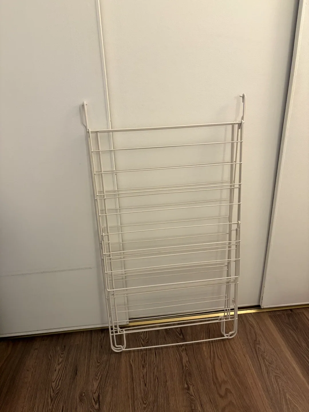 IKEA White Folding Drying Rack - photo 2