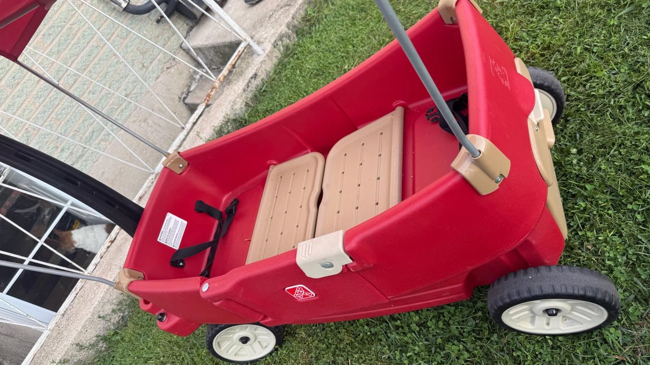 Step2 Red Wagon with Canopy check more pictures - photo 2