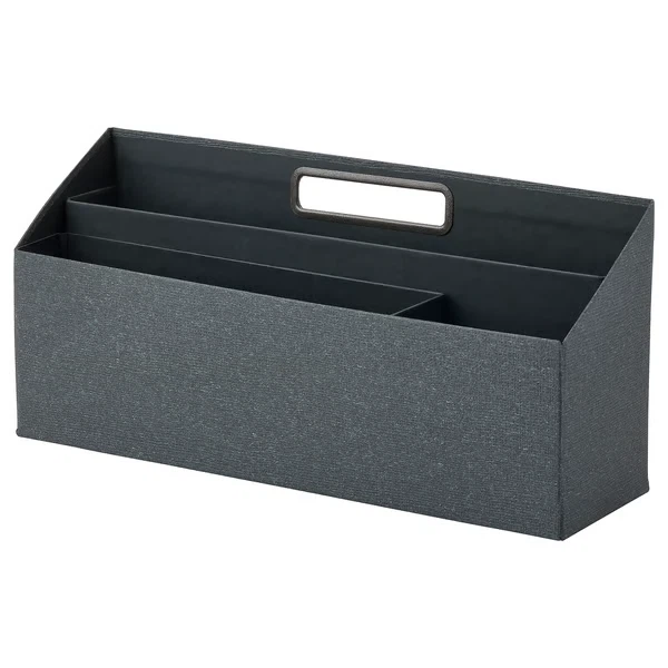 IKEA Black Desk Organizer Caddy