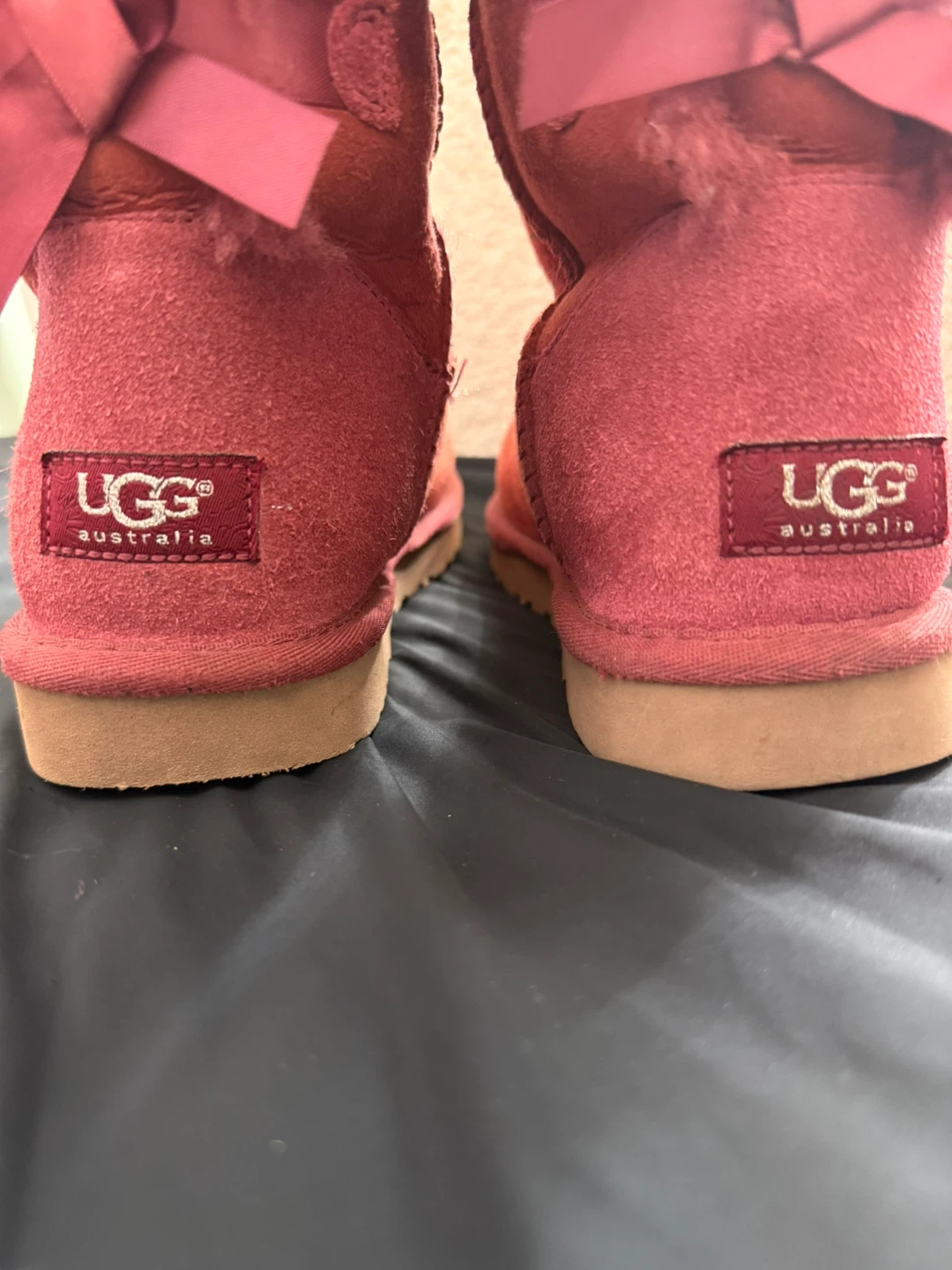 UGG Australia Pink Bow Boots - photo 3