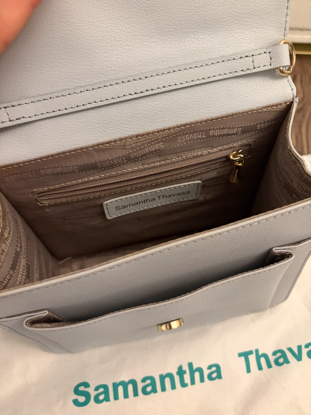 Samantha Thavasa Light Blue Handbag - photo 3