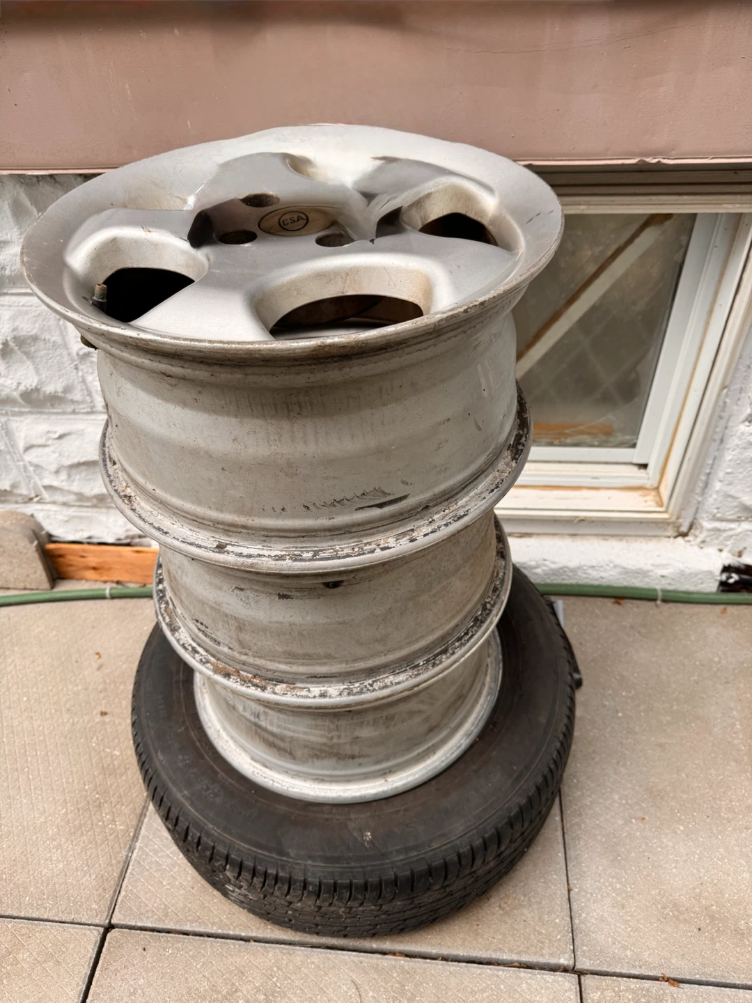 CSA Alloy Rims and Tire Set - photo 3