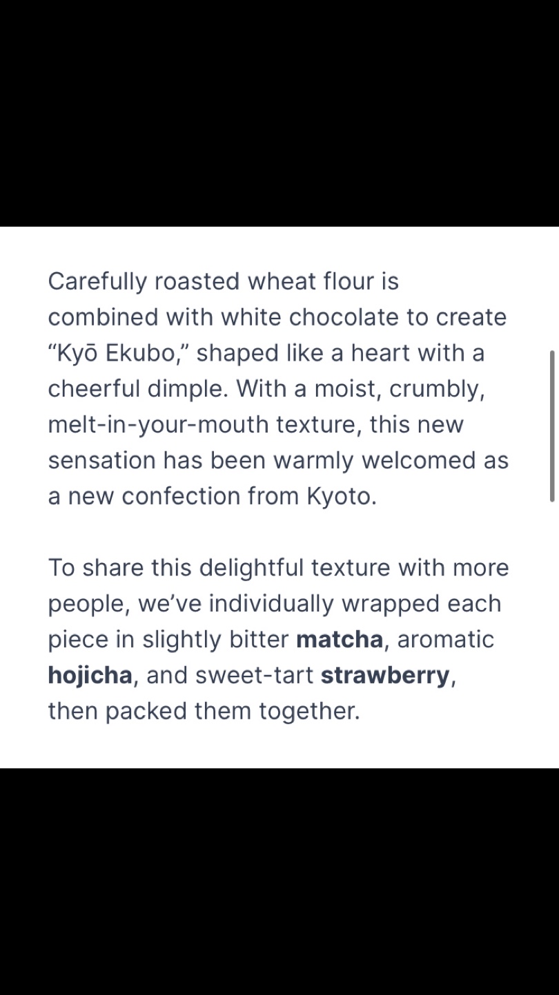 Japanese Cookies - White Choc w/ Matcha, Hojicha & Strawberry - photo 2
