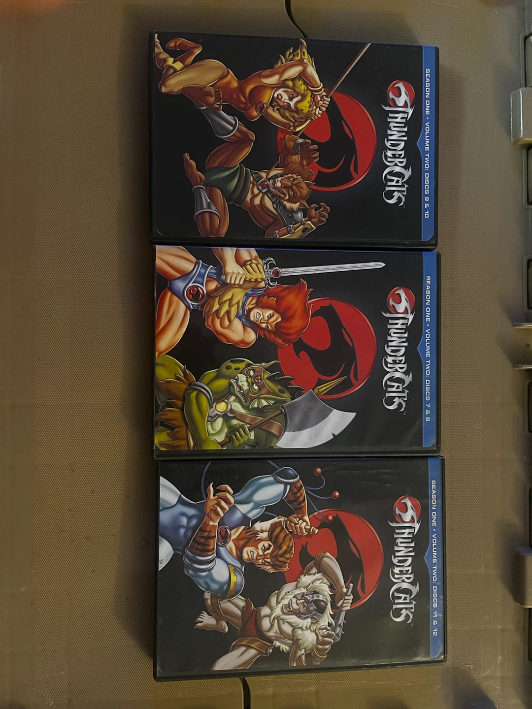Thundercats Season One discs 7&8 9&10 11&12