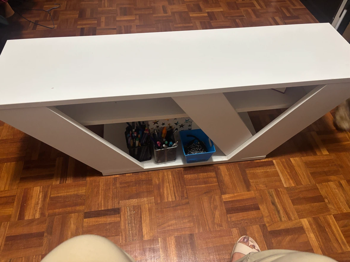 White Console Table