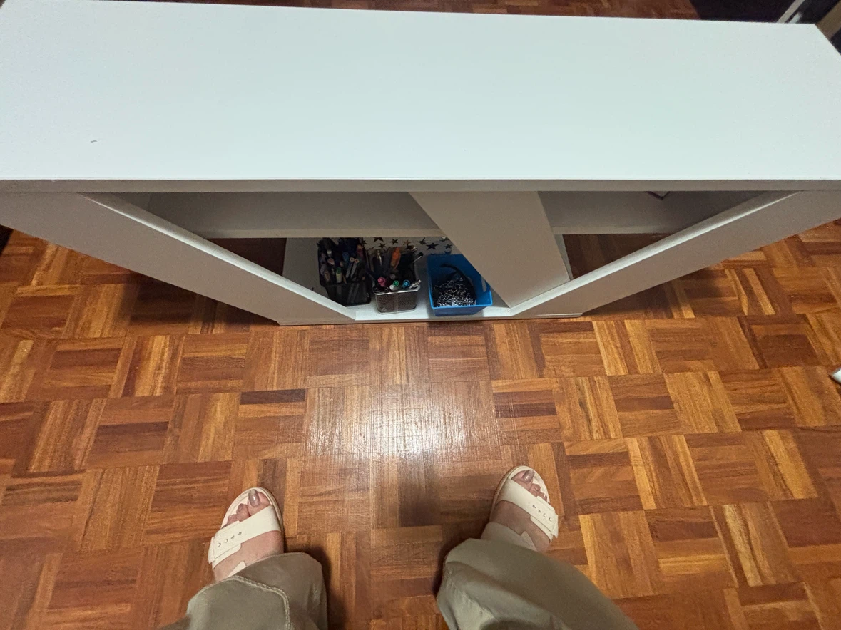 White Console Table - photo 2