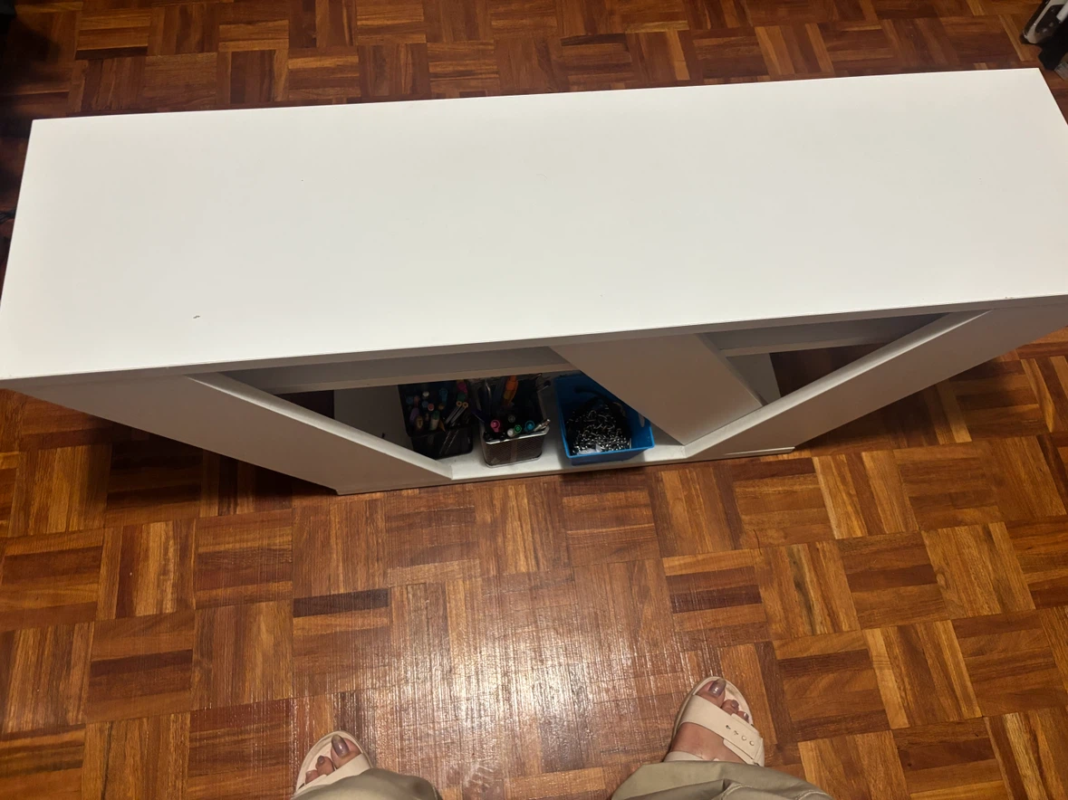 White Console Table - photo 3