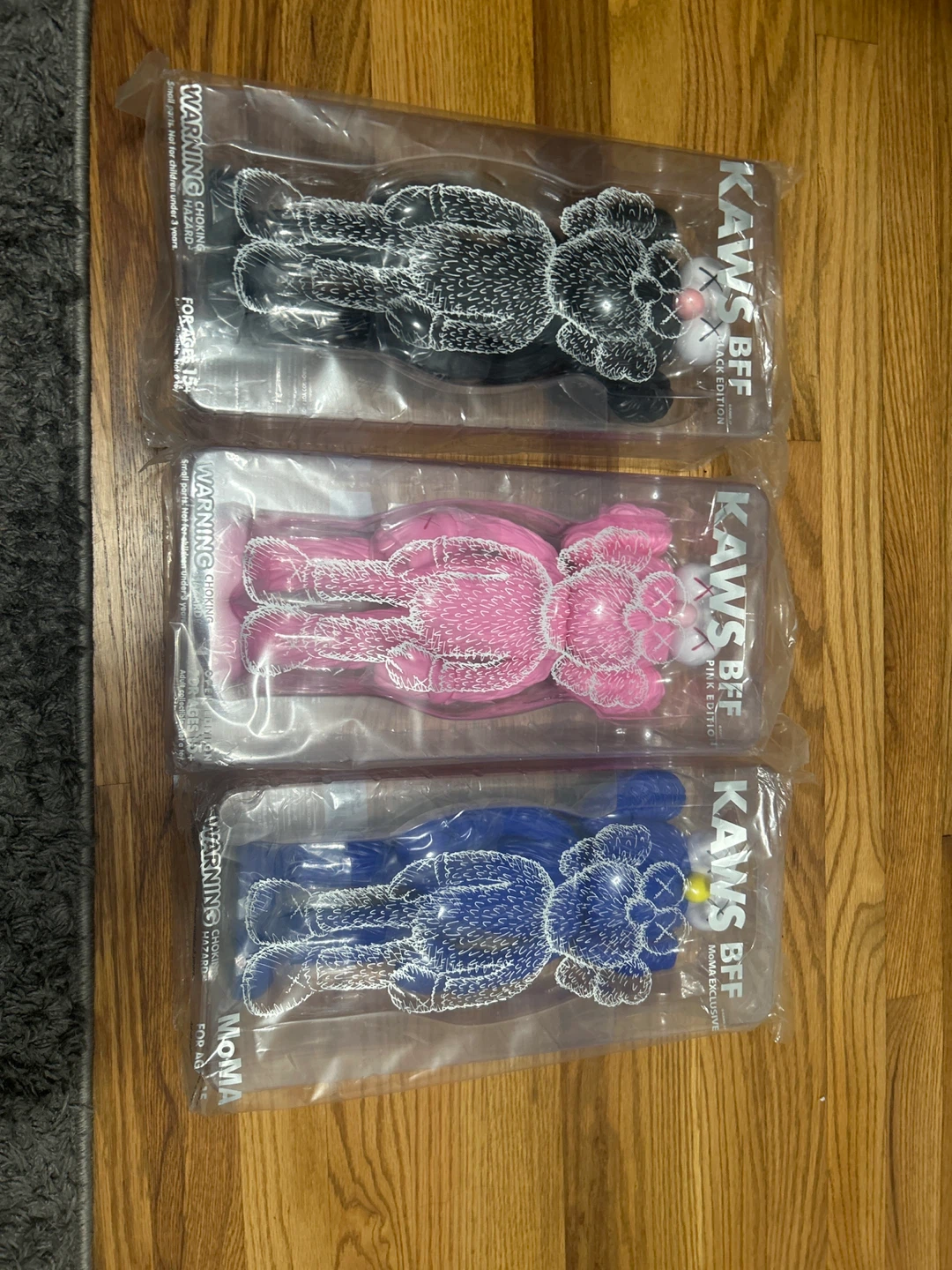Kaws BFF Set of 3