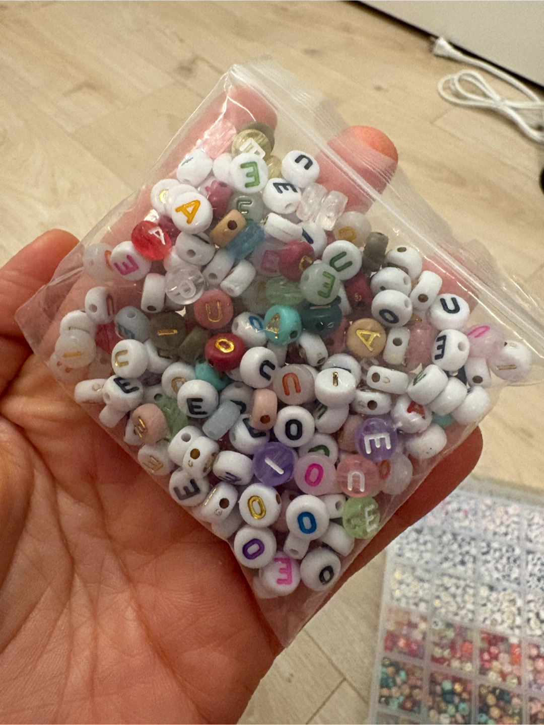 Bracelet Making Kit - Alphabet Beads & Charms - photo 5