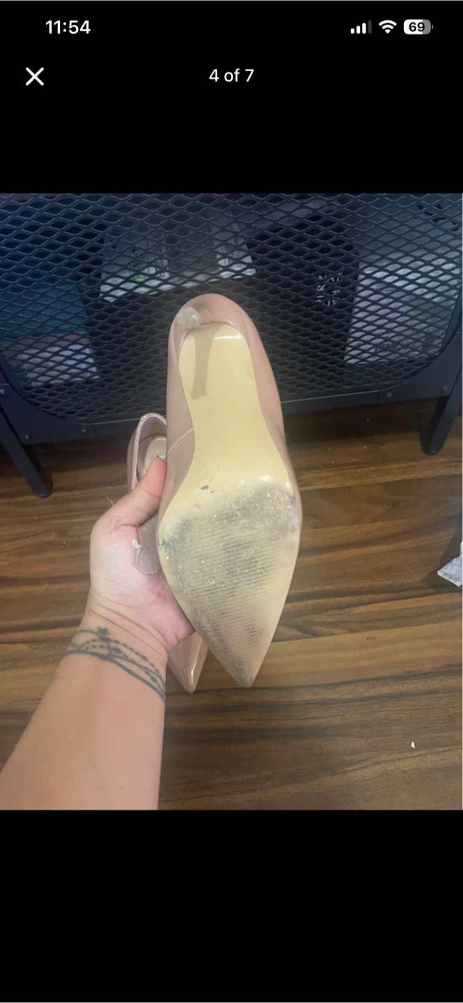 Steve Madden Nude Patent Leather Pumps - photo 4