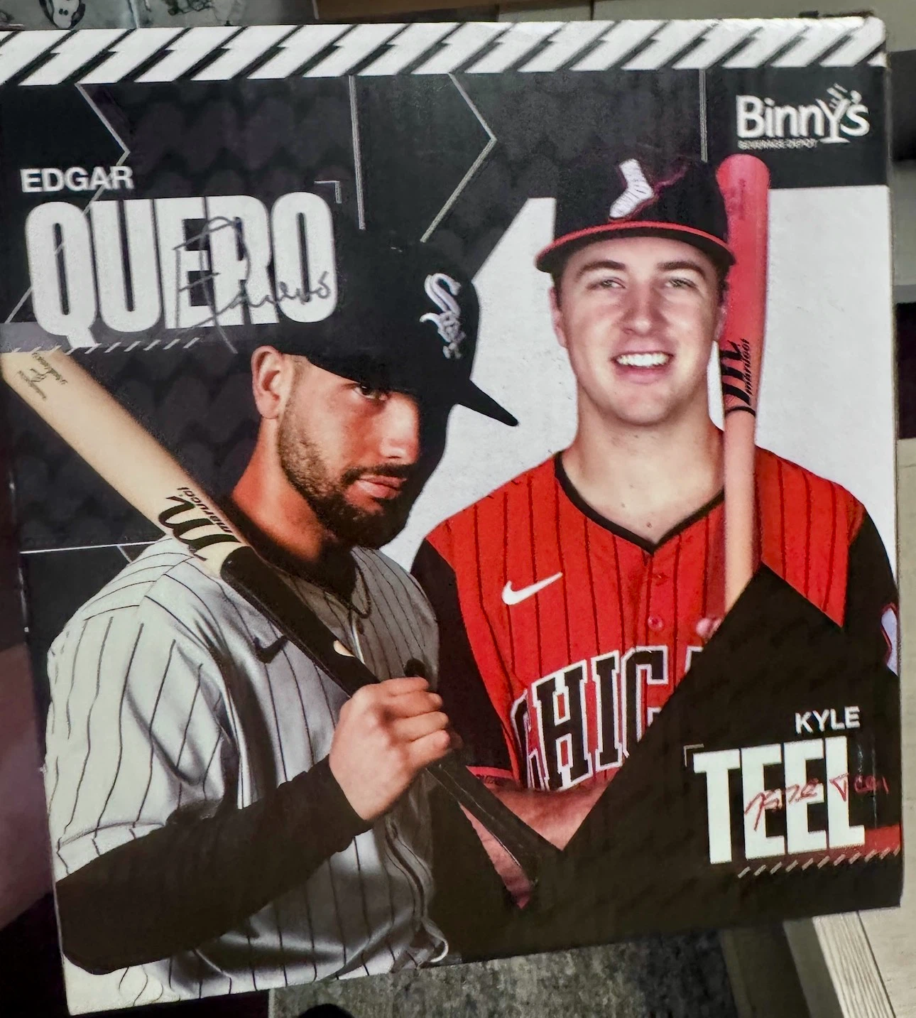 Chicago White Sox Edgar Quero & Kyle Teel Dual Bobblehead - photo 2