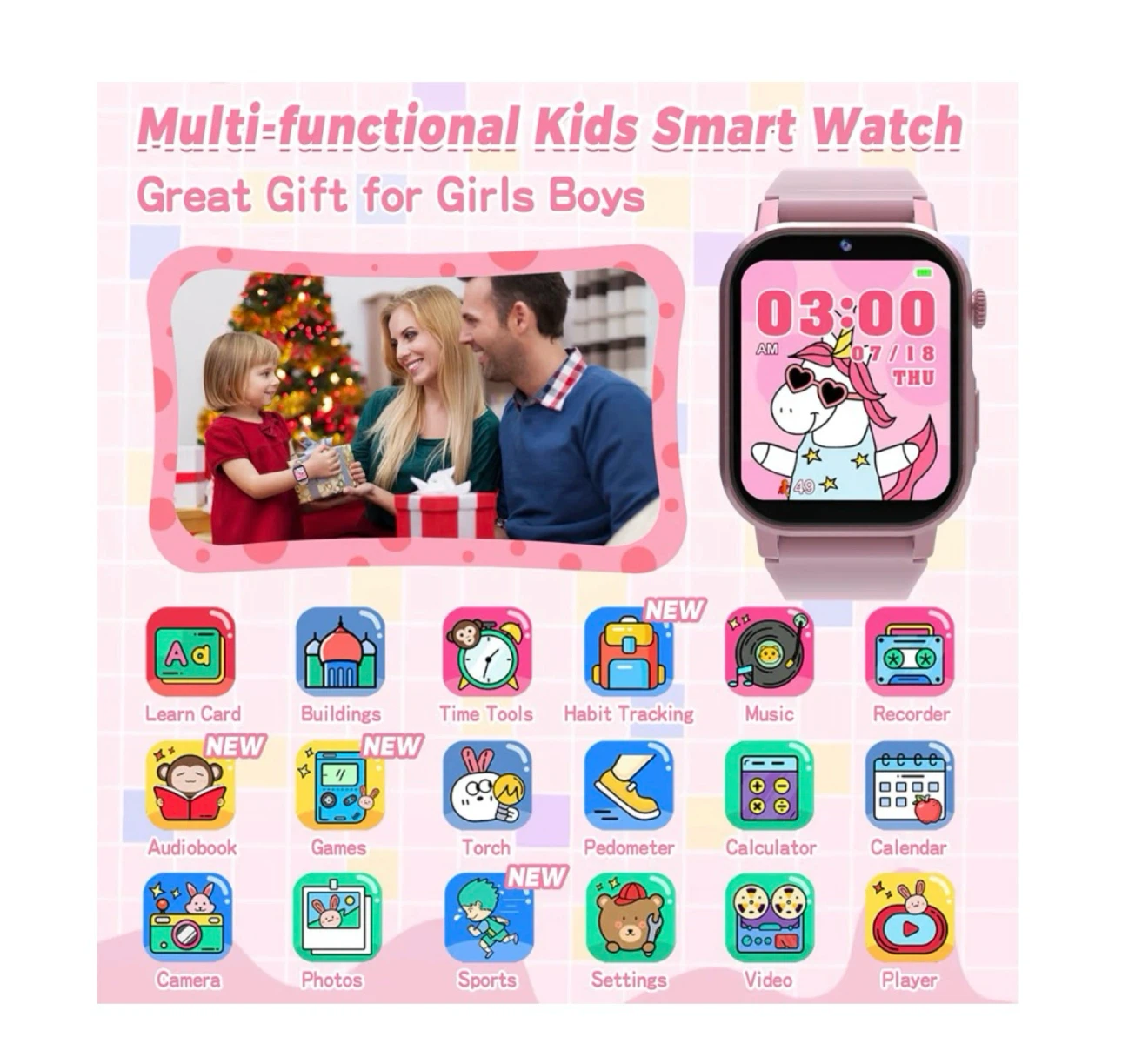 Brand new Kids Smart Watches Girls Gift Ages 3-12 - photo 3