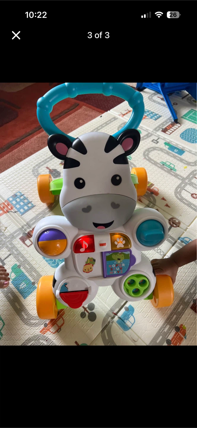 Fisher-Price Learn with Me Zebra Walker