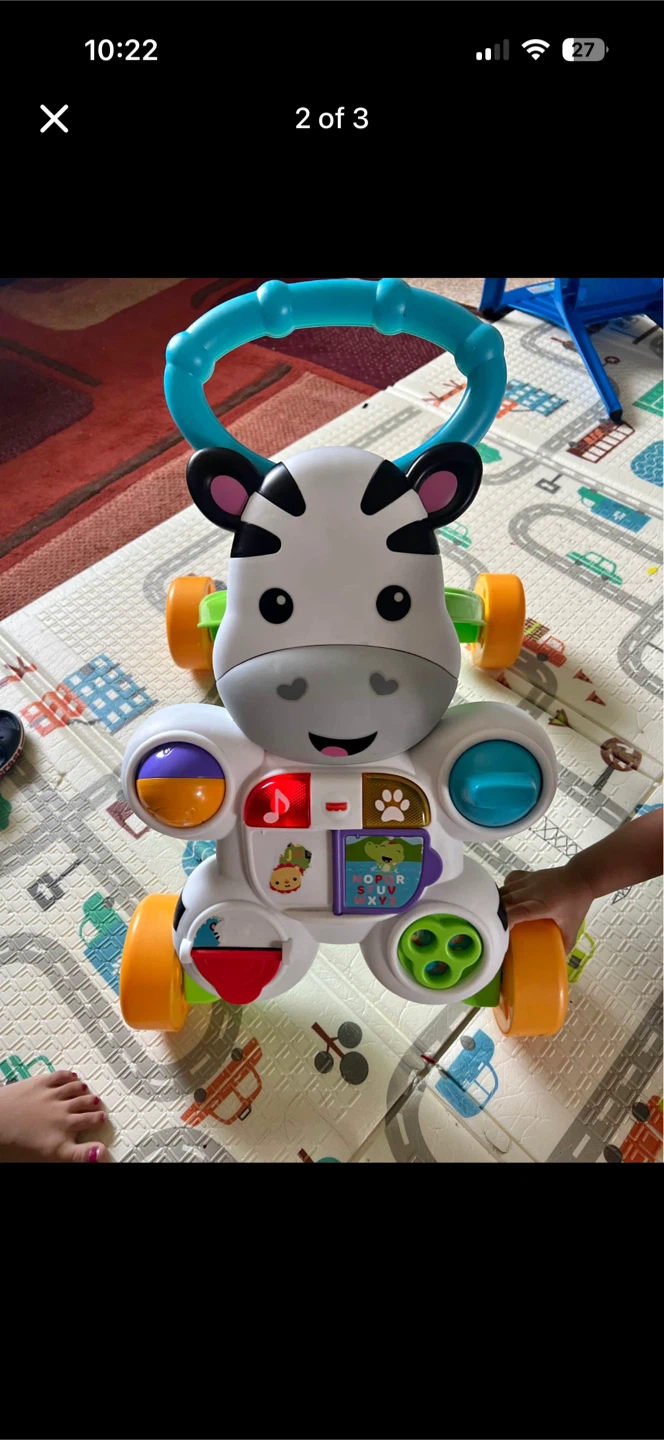 Fisher-Price Learn with Me Zebra Walker - photo 2