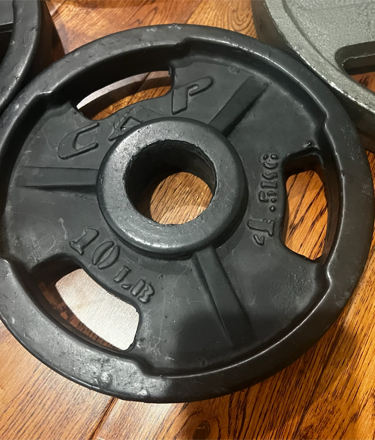 Weider & CAP Barbell Weight Plates Set with Barbell - photo 3