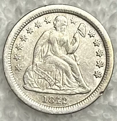 1842-O Seated Liberty Dime | Low Mintage New Orleans Silver