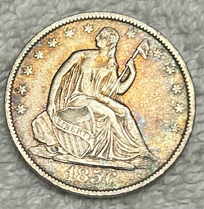 1856-O Seated Liberty Half Dollar | Rare New Orleans/Mint Coin