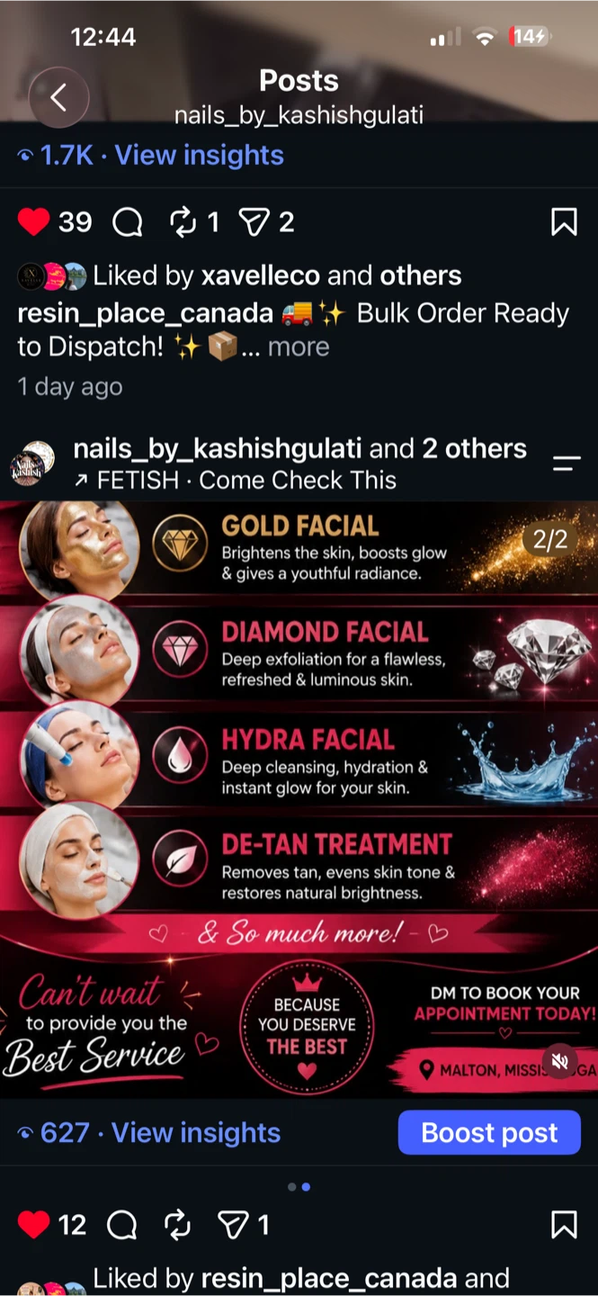 Facial Treatments - Gold, Diamond, Hydra & De-Tan