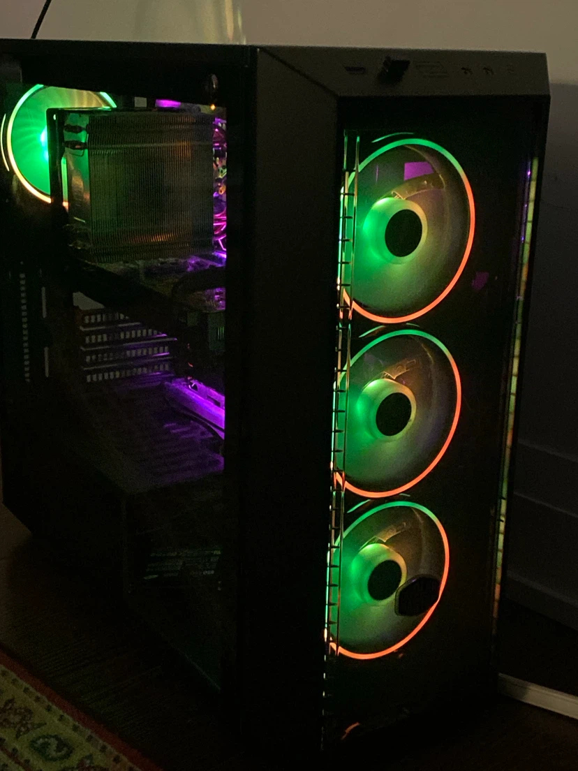 Beautiful budget Gaming /  Desktop  computer setup - photo 4